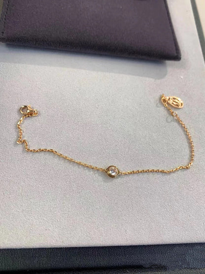 [Opulent Aurora]DAMOUR DIAMOND LINK BRACELET