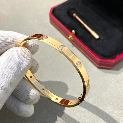 [Opulent Aurora]LOVE BRACELET 6.1MM 10 DIAMONDS