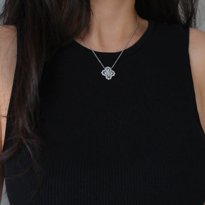 [Opulent Aurora]LOOP NECKLACE FULL MOTIF DIAMOND COMBINATION