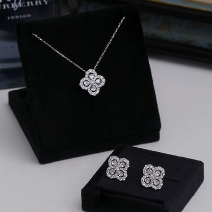 [Opulent Aurora]LOOP NECKLACE FULL MOTIF DIAMOND COMBINATION