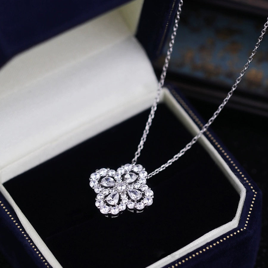 [Opulent Aurora]LOOP NECKLACE FULL MOTIF DIAMOND COMBINATION