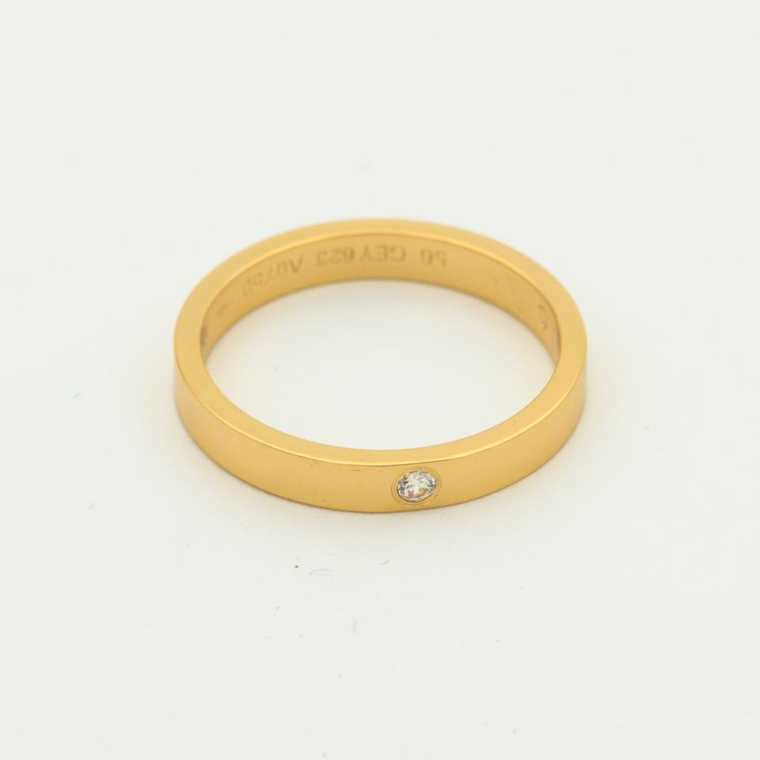 [Opulent Aurora]LOVE RING 4MM 1 DIAMOND